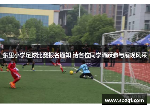 东里小学足球比赛报名通知 请各位同学踊跃参与展现风采